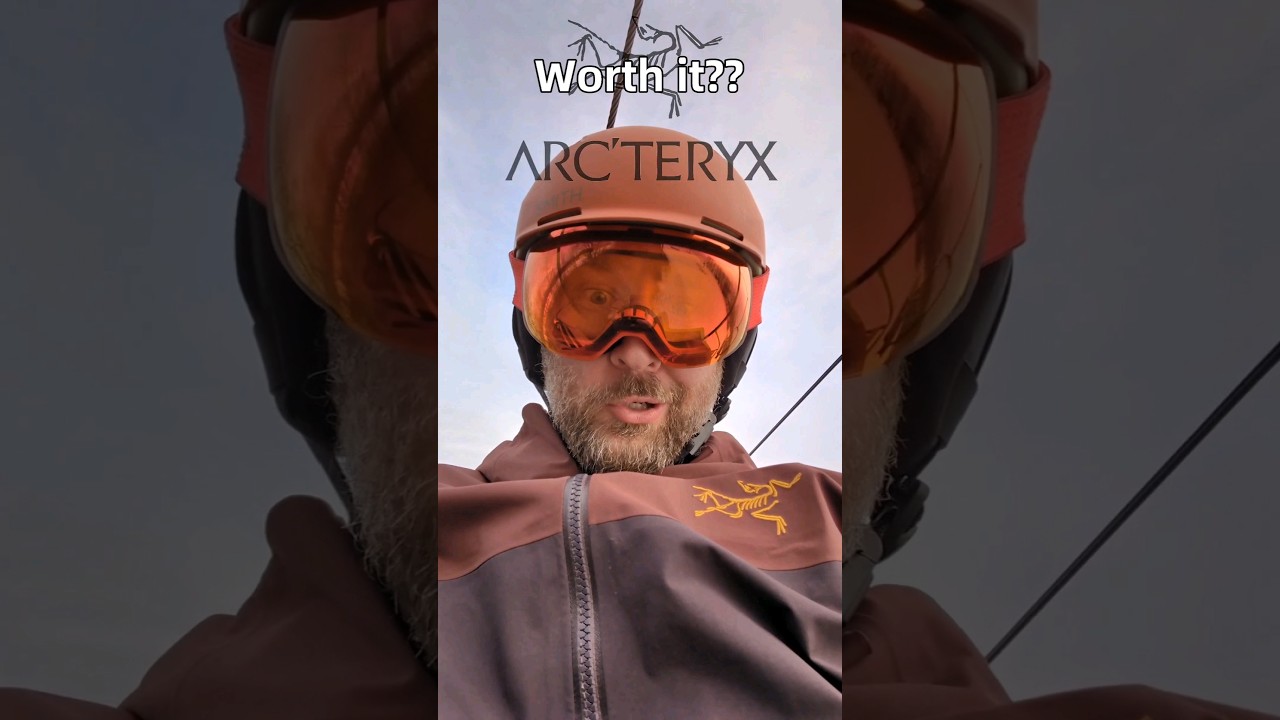 $700! Arc'teryx Jacket WORTH It? Rush Shell -  Short Version #arcteryx #goretex