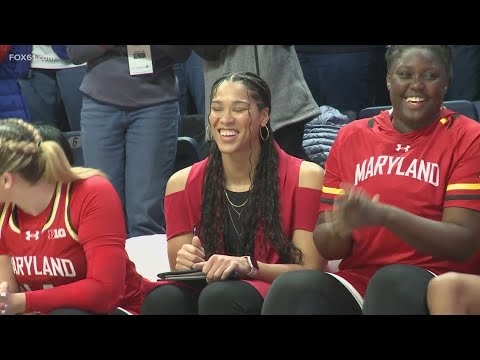Connecticut Sun star Brionna Jones speaks on experience with Maryland