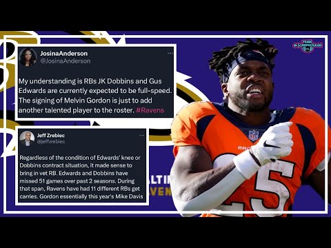UPDATE ON WHY RAVENS SIGNED MELVIN GORDON!