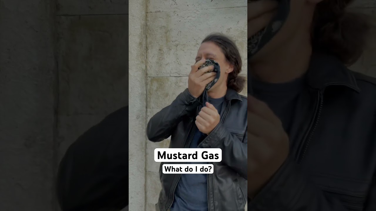 Mustard gas exposure? Try this… #survival #health #medical
