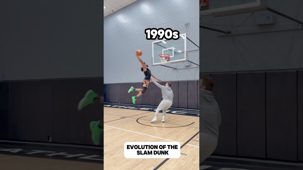 The evolution of the slam dunk