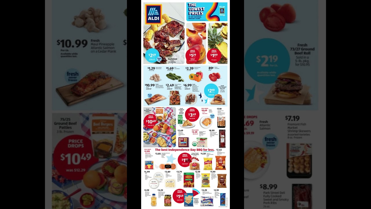 Aldi Weekly Ad June 25 – July 1, 2025