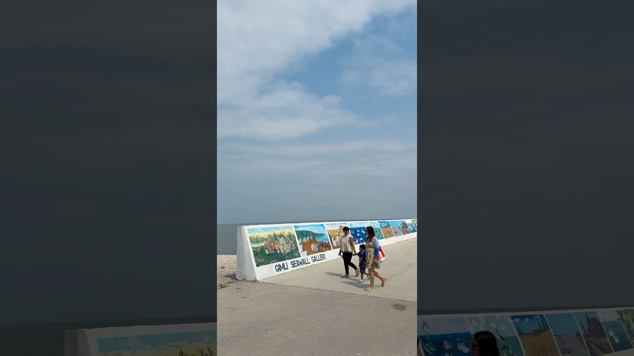 Gimli beach, Manitoba, Gimli #gimli #gimlibeach #beach #manitoba