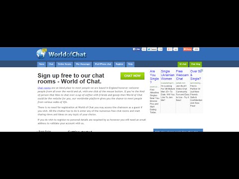 Free chat rooms, meet people online.