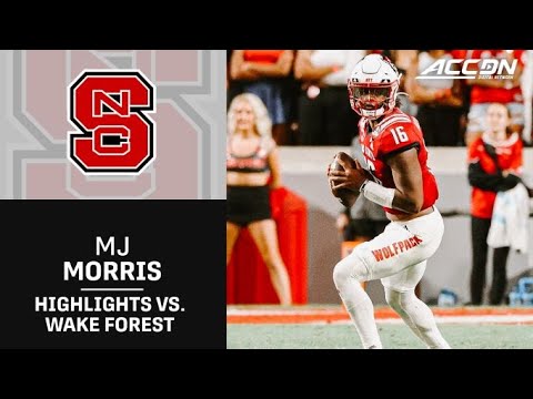 MJ Morris Leads NC State to Victory In First Career Start