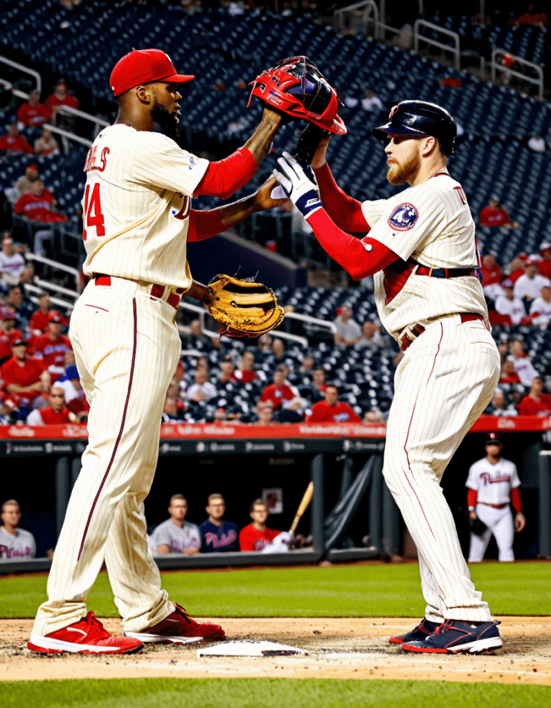phillies vs minnesota twins match player stats
