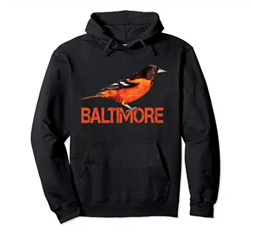 Baltimore Maryland Lord Baltimore Oriole Eye Pullover Hoodie
