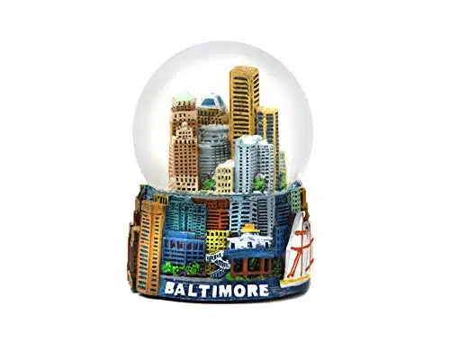 Baltimore Maryland Snow Globe M