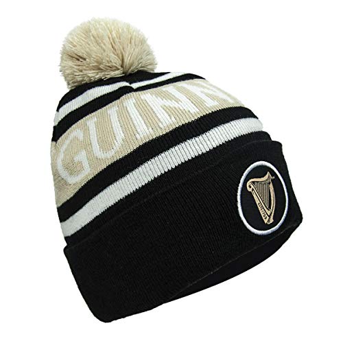 Guinness Black and White Premium % Acrylic Unisex Beanie