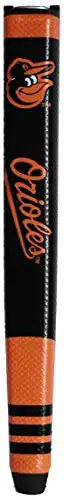 Team Golf MLB Baltimore Orioles Golf Putter Grip Golf Putter Grip with Removable Gel Top Ball Marker, Durable Wide Grip & Easy to Control