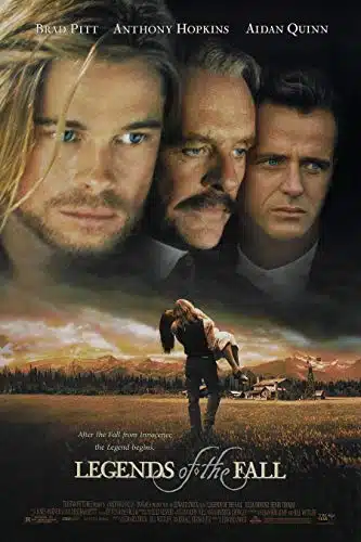 LEGENDS OF THE FALL MOVIE POSTER Sided ORIGINAL xBRAD PITT