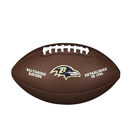 NFL Team Logo Composite Football, Official   Baltimore Ravens