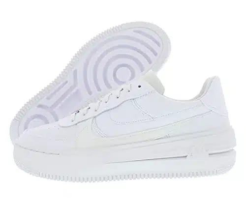 Nike Women's Air Force One PLT.AF.ORM Sneakers, WhiteWhiteSummit White,