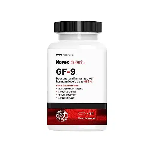 Novex Biotech GF  Count   Supplements for Men   Boost Critical Peptide That Supports Energy and Performance, Day Supply
