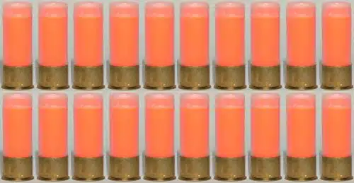 ST Action Pro Pack Of Inert GA GA Gauge Shotgun Orange Safety Trainer Cartridge Dummy Ammunition Ammo Shell Rounds with Brass Case