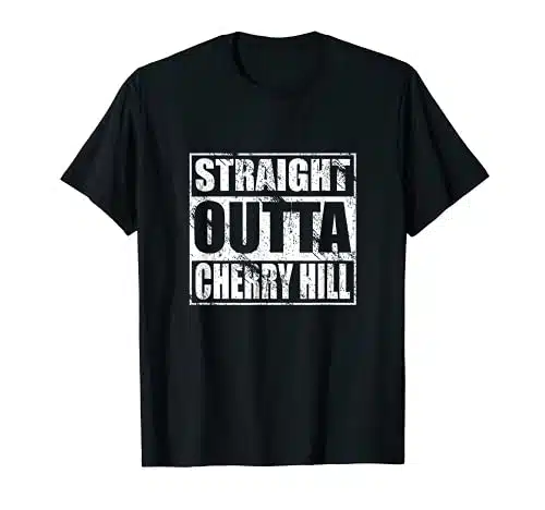 Straight Outta Cherry Hill Baltimore T shirt Heritage Tee