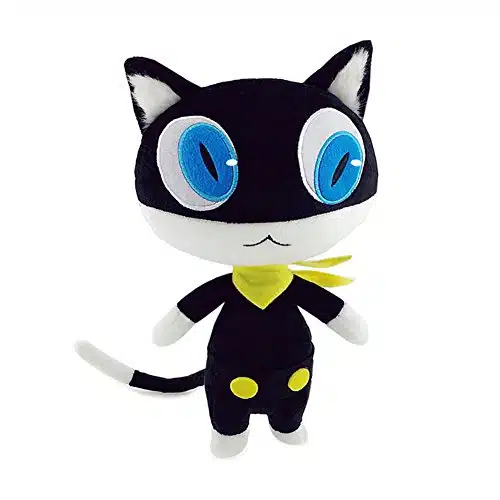 Ya cos Morgana Plush Plushie Stuffed Animal Black Cat Plushies Plush Toy Doll