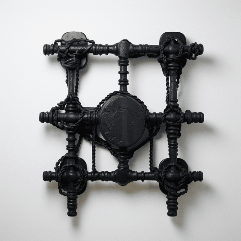 black wall hitch