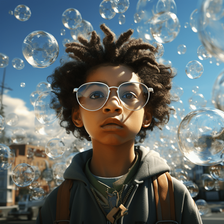 bubbles the wire