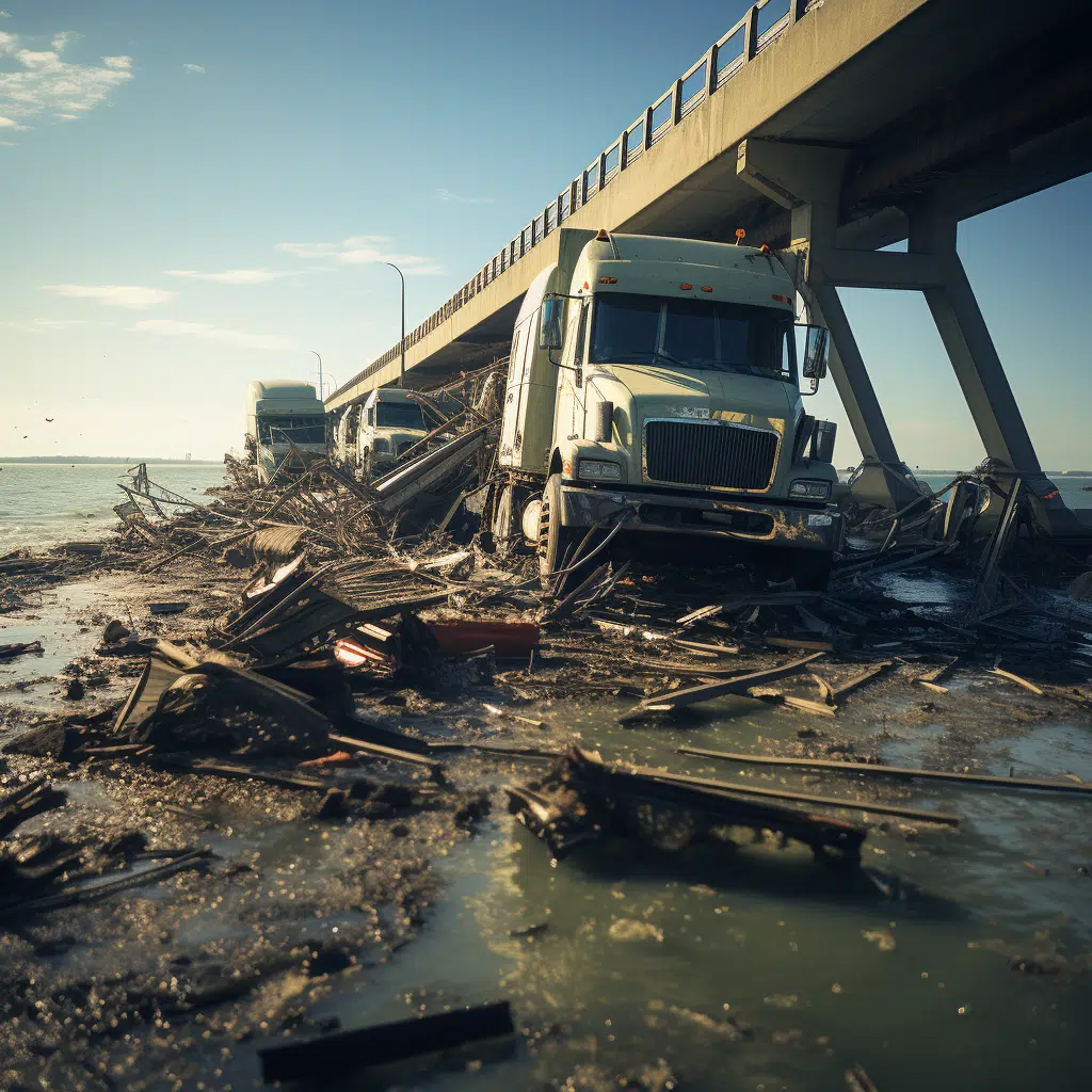 chesapeake bay bridge truck accident