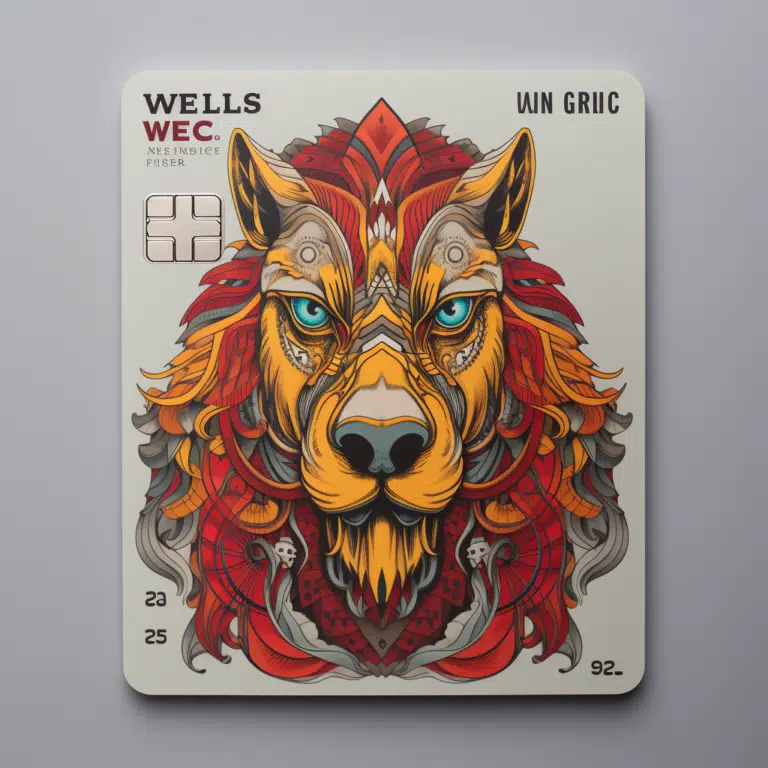 wells fargo card design