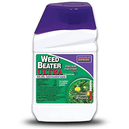 Bonide Weed Beater Ultra, oz Concentrate, Fast Acting Protection Against Broadleaf Weeds in Warm & Cool Weather
