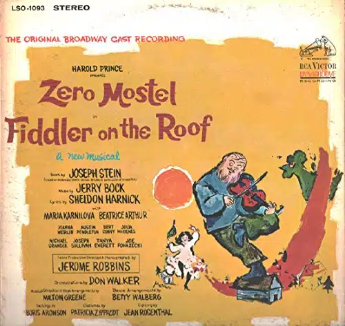 Fiddler on the Roof; Original Broadway Cast Recording