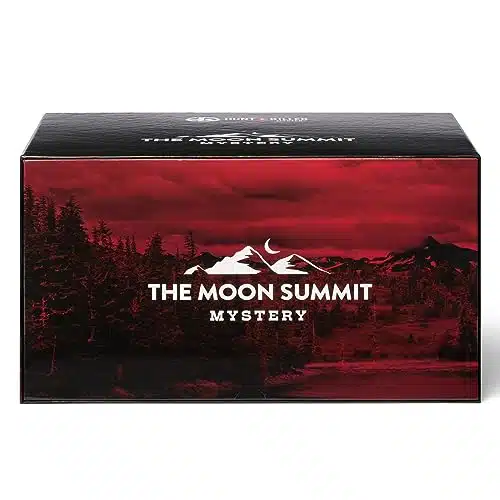 Hunt A Killer The Moon Summit Mystery Complete Box Set   Murder Mystery Game for True Crime Fans with Evidence & Puzzles   Solve Crimes at Date Night or Family Game Night   Ag
