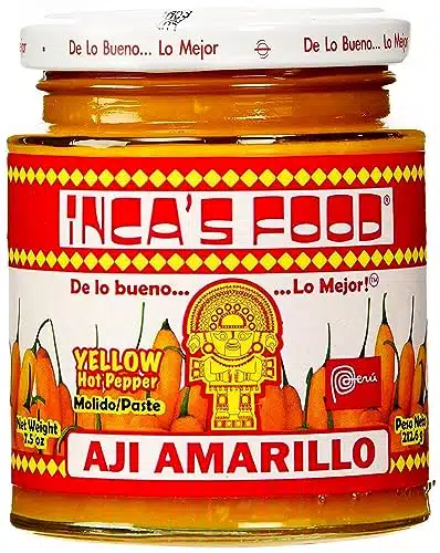Inca's Food Aji Amarillo Yellow Hot Pepper Paste   oz