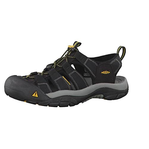 KEEN Men's Newport HClosed Toe Water Sandals, Black,