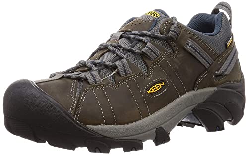 KEEN Men's Targhee II Hiking Shoe, GargoyleMidnight Navy   D(M) US