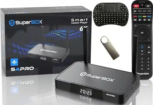 Newest SPro Super Smart Android TV Box with Voice SPro G RAG ROM Box + Voice Remote + ini Keyboard +thumbdrive G