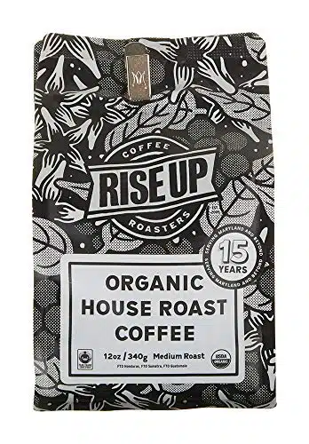 Organic House Roast, Certified Fair Trade Organic Coffee, oz, Whole Bean (Organic House)