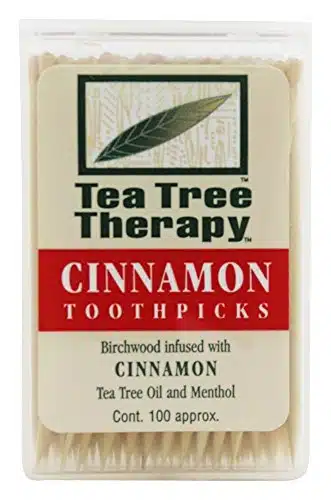 Tea Tree Therapy Cinnamon Toothpicks (xCT)