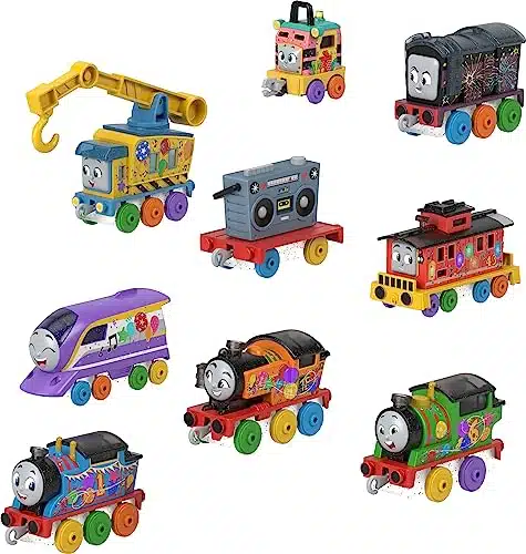 Thomas & Friends Toy Trains Toy Set Thomas Days of Surprises, Piece Diecast Vehicles with Cargo for Kids Ages + Years (Amazon Exclusive)