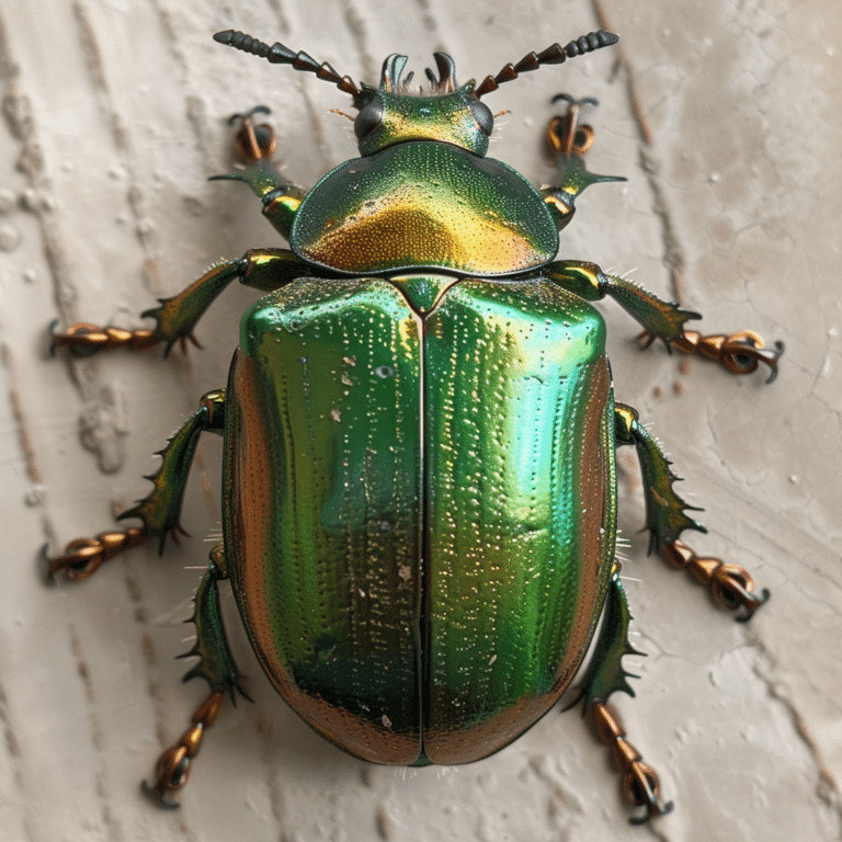 green june beetle