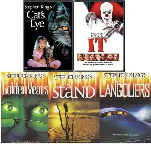 Ultimate Stephen King Collection The Golden Years The Langoliers The Stand It Original Movie & Cat's Eye [DVD, Film Set]