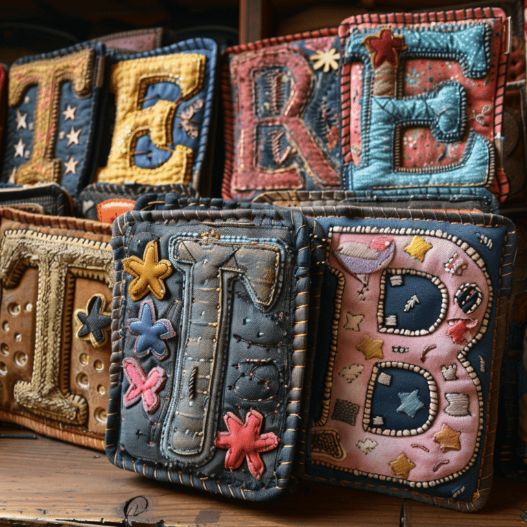 letter patches