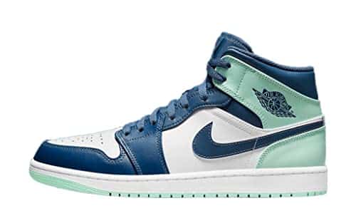 Nike Men's Air Jordan sneaker, Mystic NavyMint Foam white,