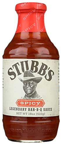 Stubb's Spicy BBQ Sauce, Ounce Bottles (Pack of )