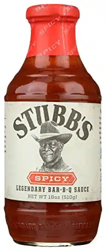 Stubb's Spicy BBQ Sauce, Ounce Bottles (Pack of )