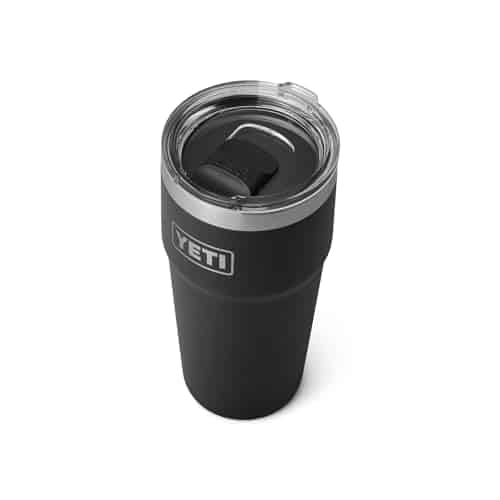 YETI Rambler oz Stackable Tumbler, Stainless Steel, Vacuum Insulated with MagSlider Lid, Black