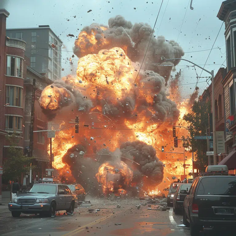 explosion in downtown seattle