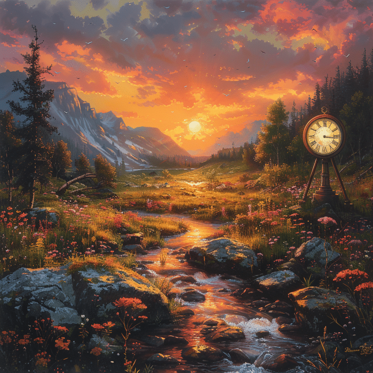 when the time is right i the lord