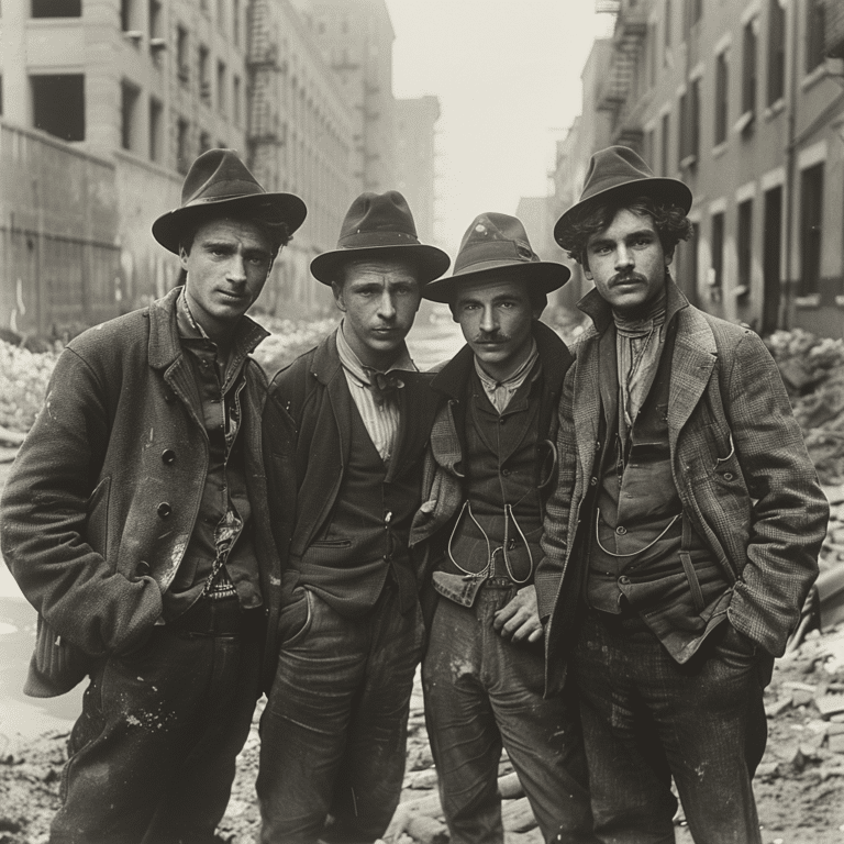gangbusters in old slang