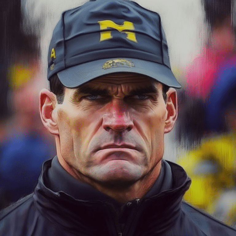 jim harbaugh suspended