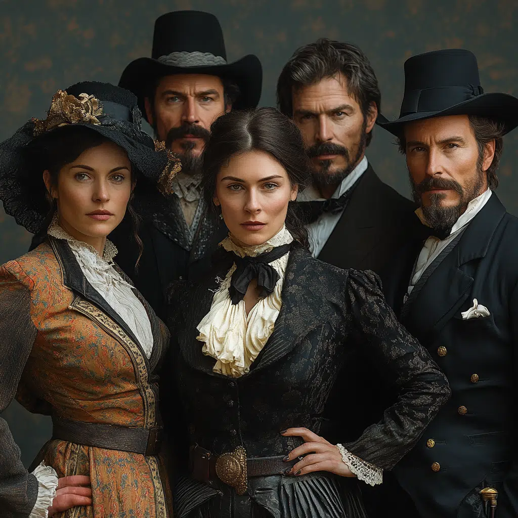 Cast Of Deadwood Wild West Drama, Real Tension