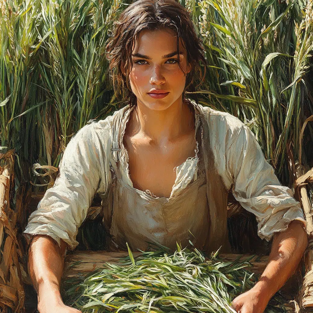 Braiding sweetgrass inspires connection to nature