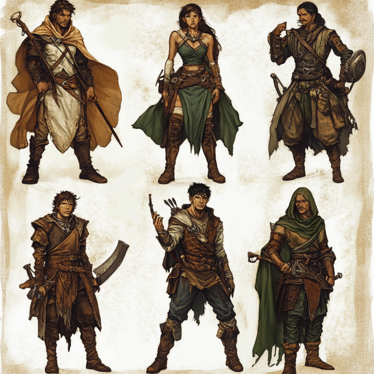 dungeons and dragons character sheet