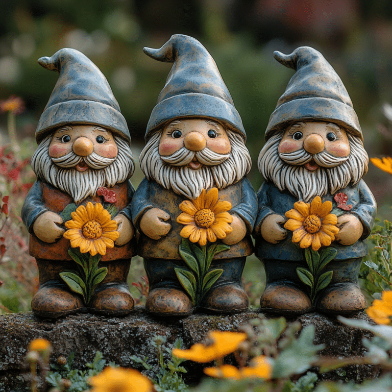 garden gnomes